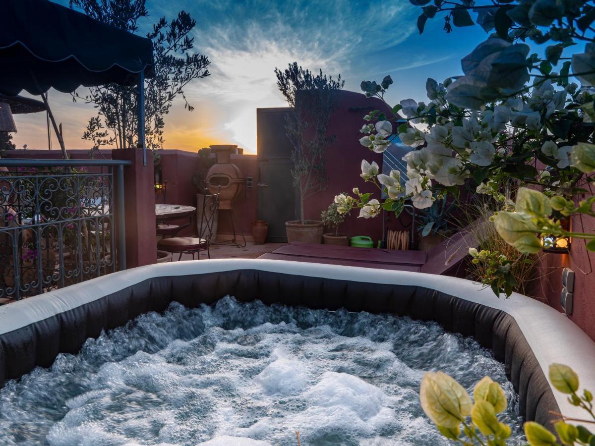 Riad Dar El Arsa Rooftop & Jacuzzi Marrakesh Esterno foto